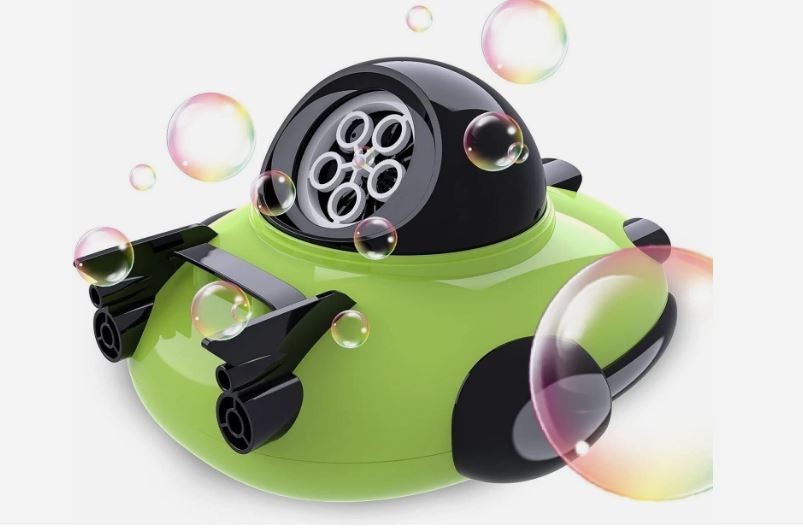 Bubble Machine for Kids Toddler Spaceship, Bubble Blower Machine 2000+ Bubbles