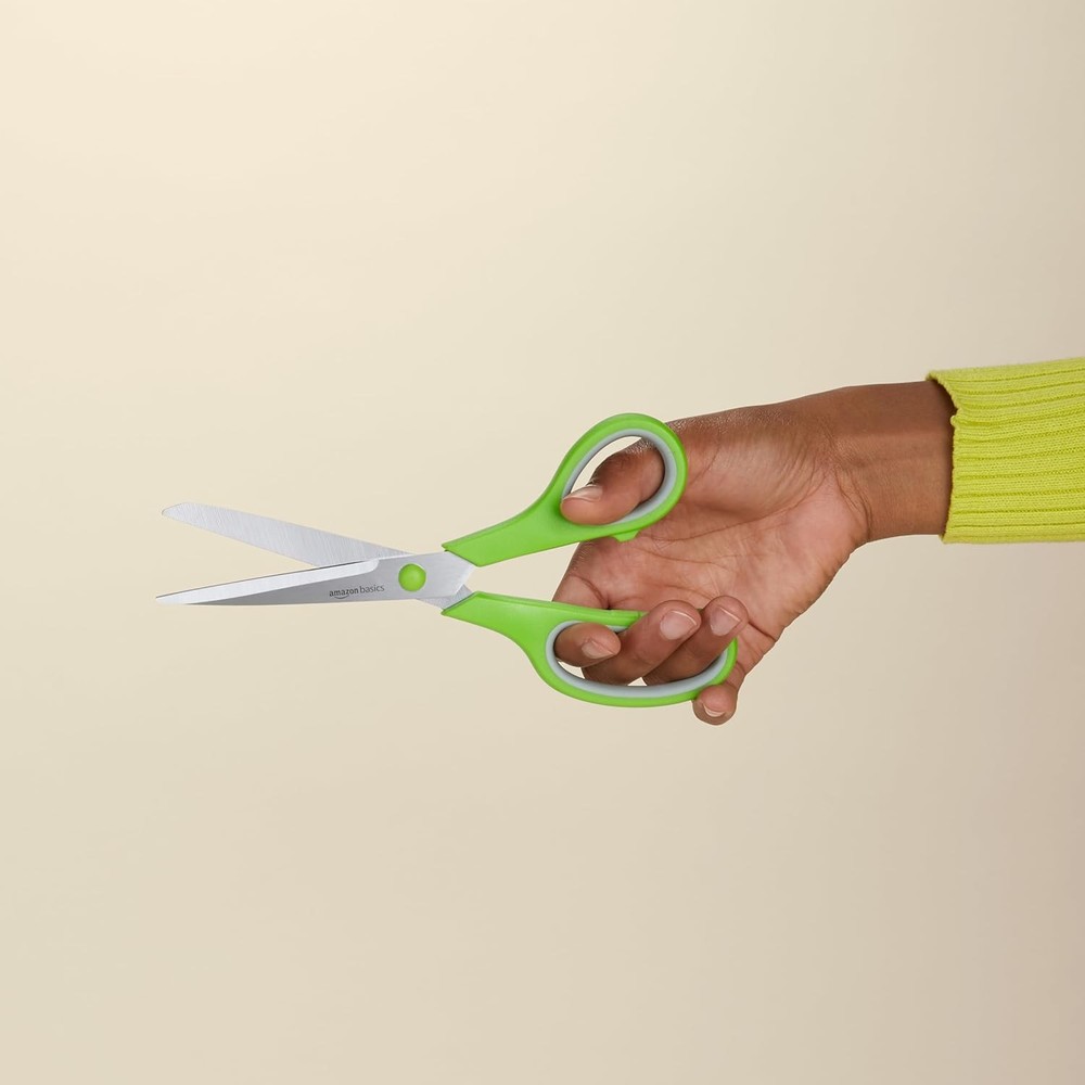 Stainless Steel Scissors 3 Pack Multicolor Office Craft