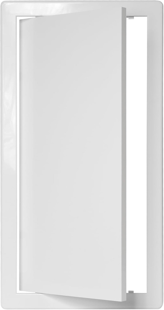 8" X 16" White Plastic Access Panel. Service Shaft Door Panel. Plumbing, Electri