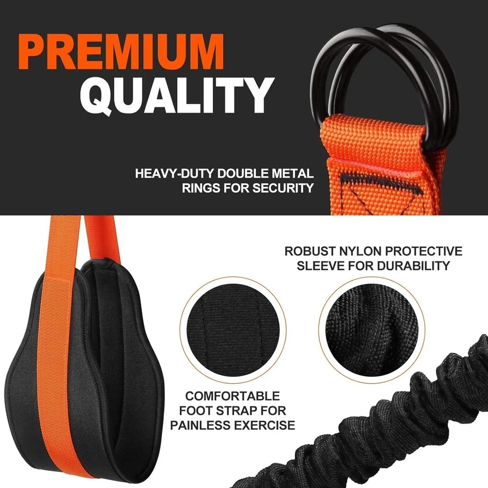 Pull up Assistance Bands Set - 4 Heavy Duty Resistance Bands 300Lbs, Adjustable