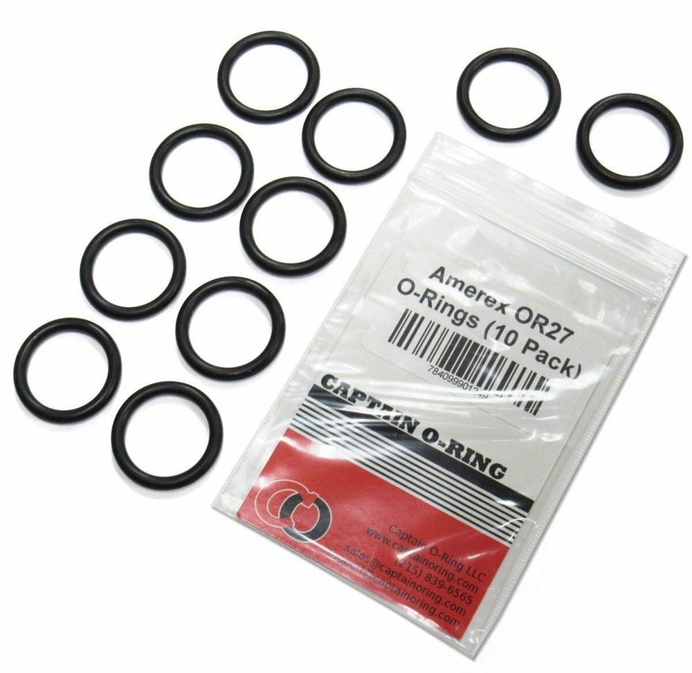 Replacement Amerex OR27 O-Rings (10 Pack) [OR-27, 5241, 320680, 200074, 20745]