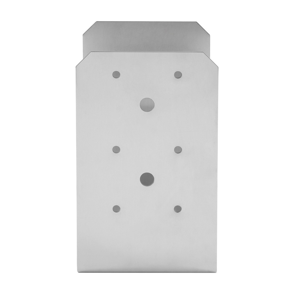 201 Stainless Steel Post Base, 12PCS Post Anchor Brackets, Adjustable Post Base