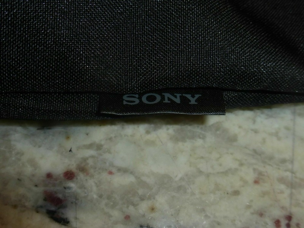 Genuine Sony Headphone/Accessories Soft Nylon Fabric Drawstring Bag/Sack