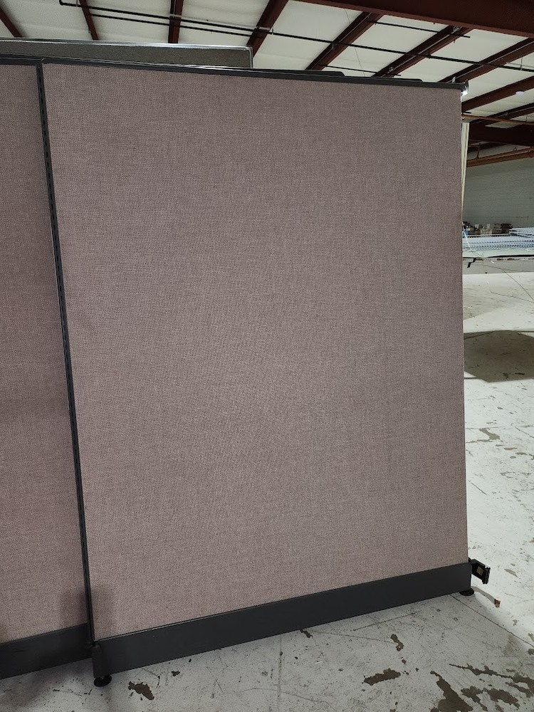 Assorted sizes cloth covered cubicle panels
