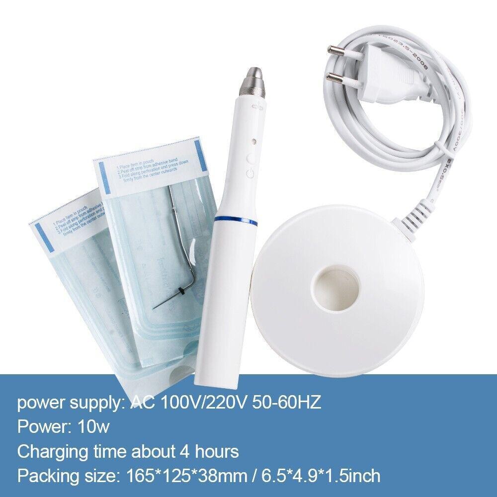 Endodontic Heated Pen for Dental Obturation System with Two Tips Replacement