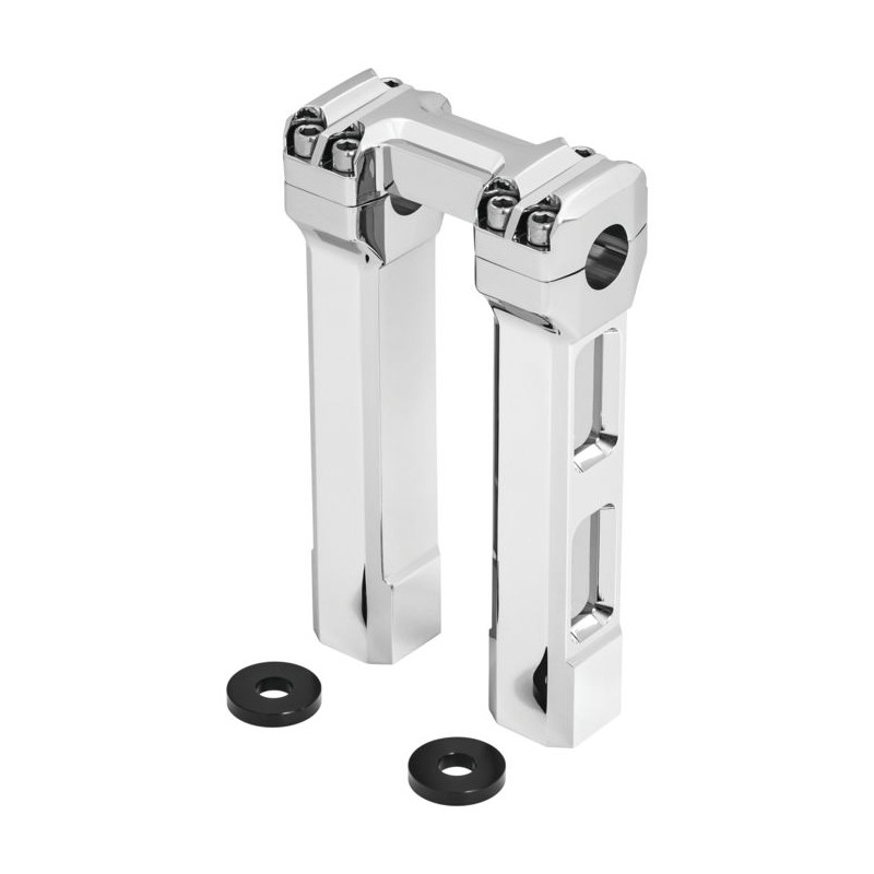 Kuryakyn Billet Risers - Chrome - 8in. - 6134