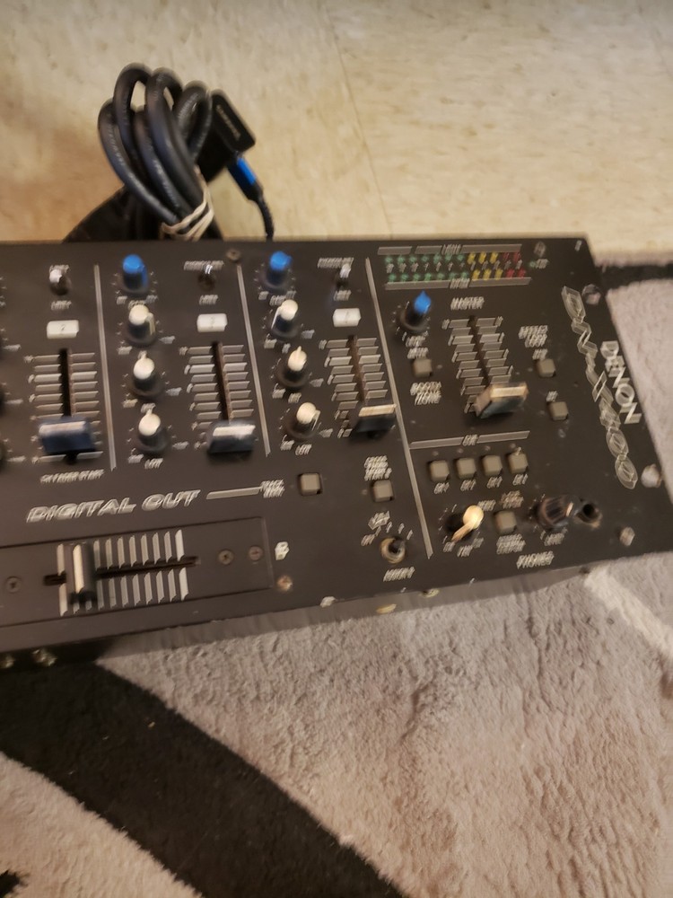 DENON DN-X400 Professional DJ Mixer Powers On Untested From There "As Is"