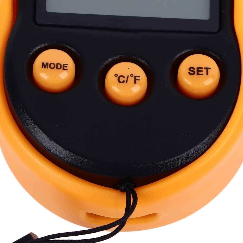 Digital Anemometer LCD Screen Handheld Wind Speed Meter Wind Temperature Gauge