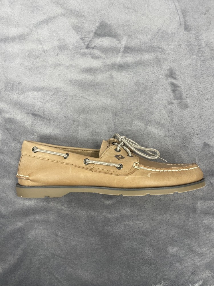 Sperry Men's Authentic Original 2-Eye Boat Shoe, Sahara