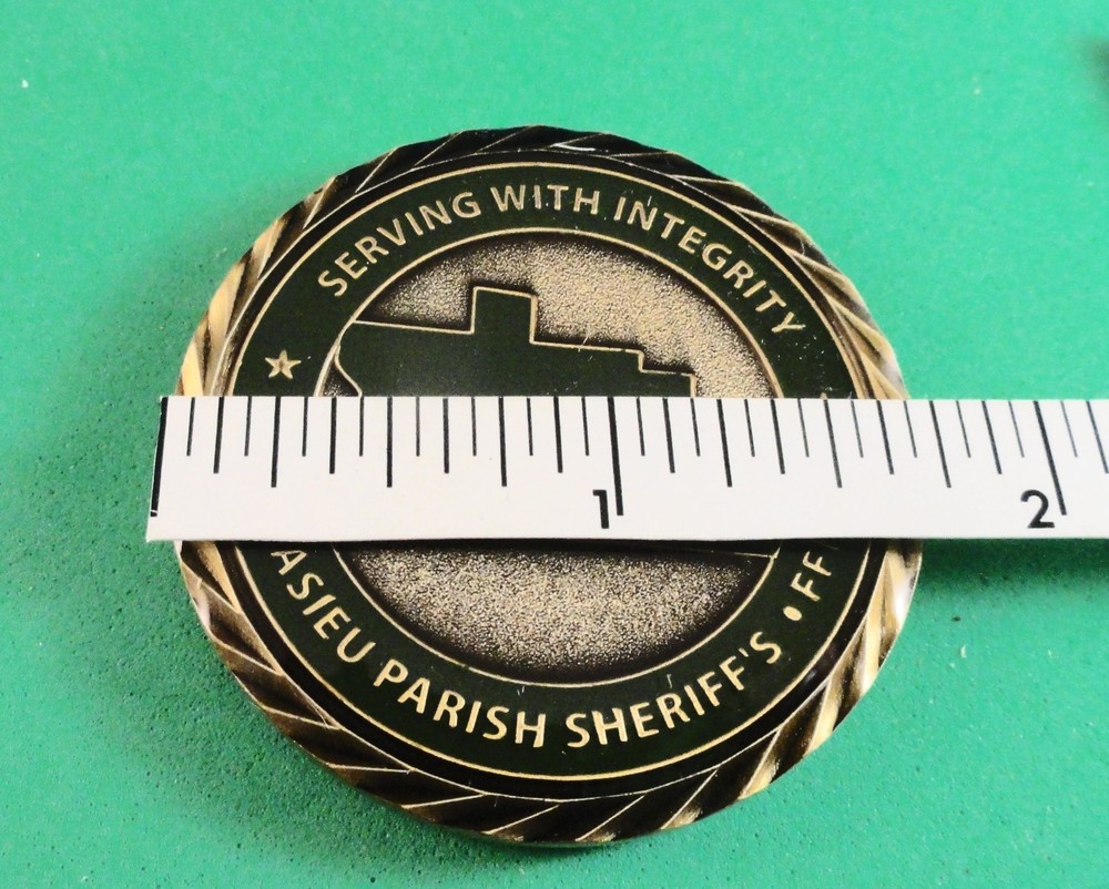 Challenge Coin - SHERIFF GARY "STITCH" GUILLORY - CALCASEIU PARISH LA