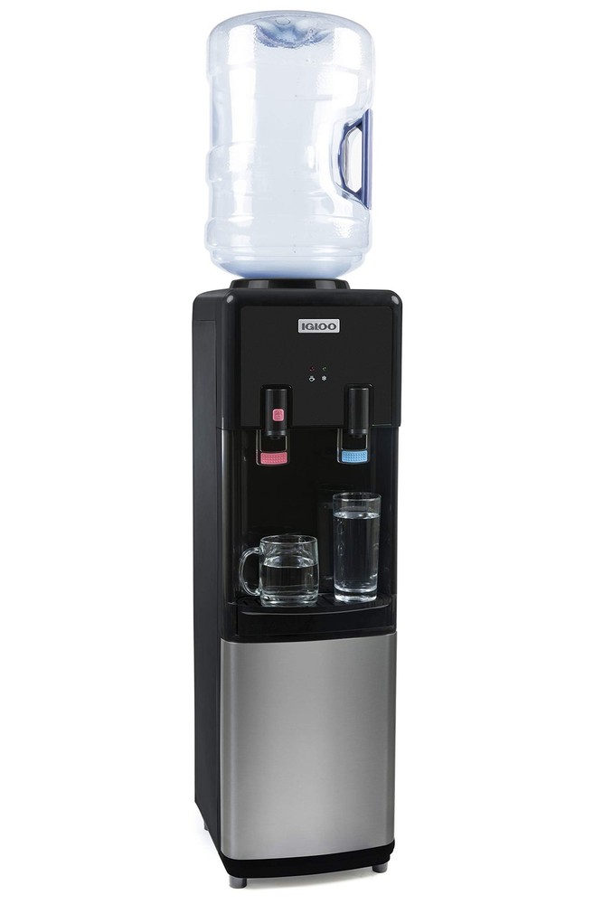 Top Loading Water Cooler with Removable Tray & Energy-Saving Features - Water...