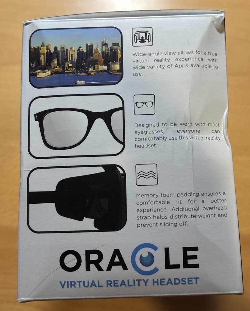Oracle Virtual Reality 3D Headset for Smartphone