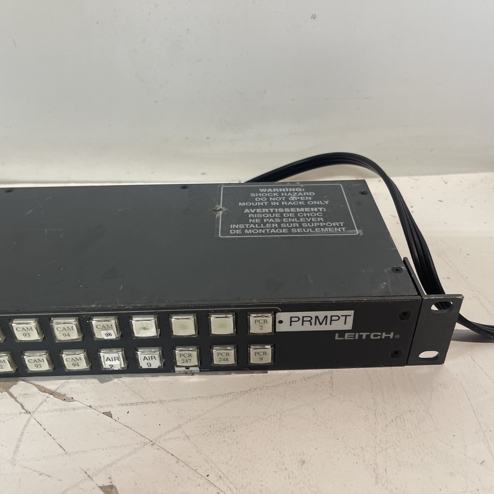 Leitch RCP-32x1P Remote Panel