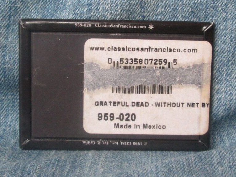 Grateful Dead Without A Net Magnet Licensed Refrigerator MB126