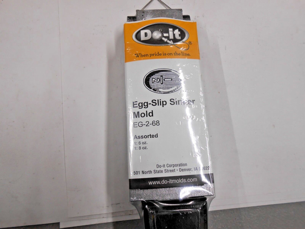1174 DO-IT EGG SINKER MOLD 6 & 8 oz