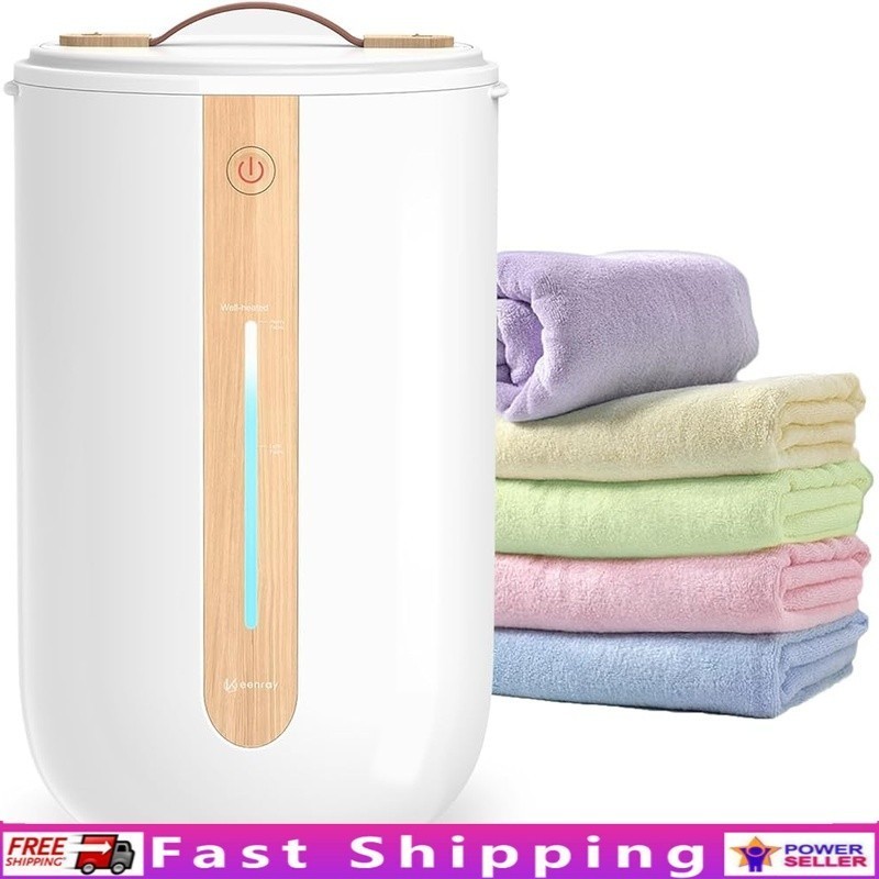 Towel Warmer Rapid Heating Aromatherapy Child Lock Compact Design Spa Experience