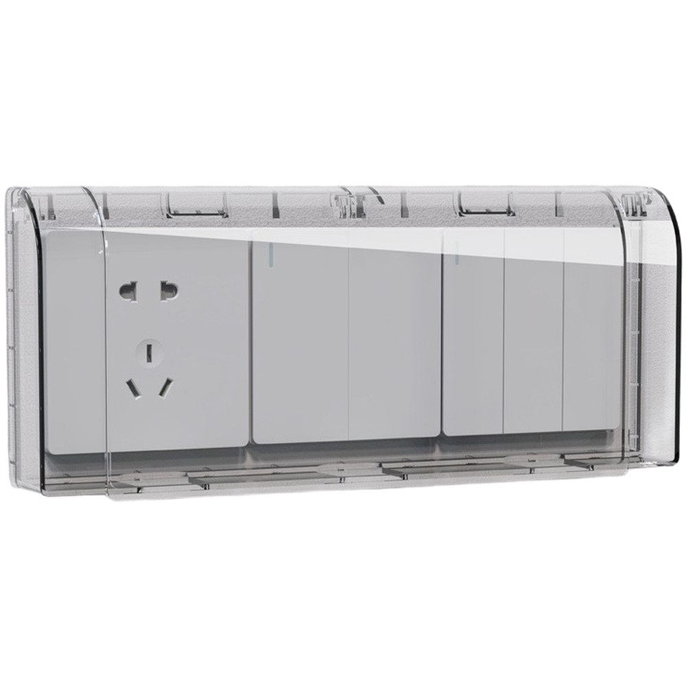 Splash Proof Waterproof Cover Box for Electrical Switch Socket with PC Material