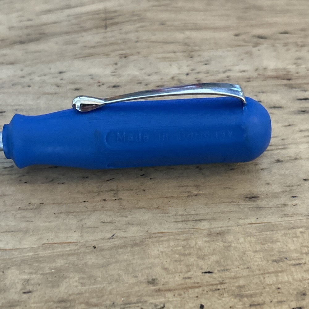 Cornwell Mini Pocket Phillips Screwdriver Magnetic Handle Blue CSP2M