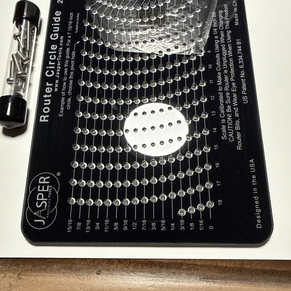 Jasper 200 PRO LTD ED Router Circle Guide Tool New