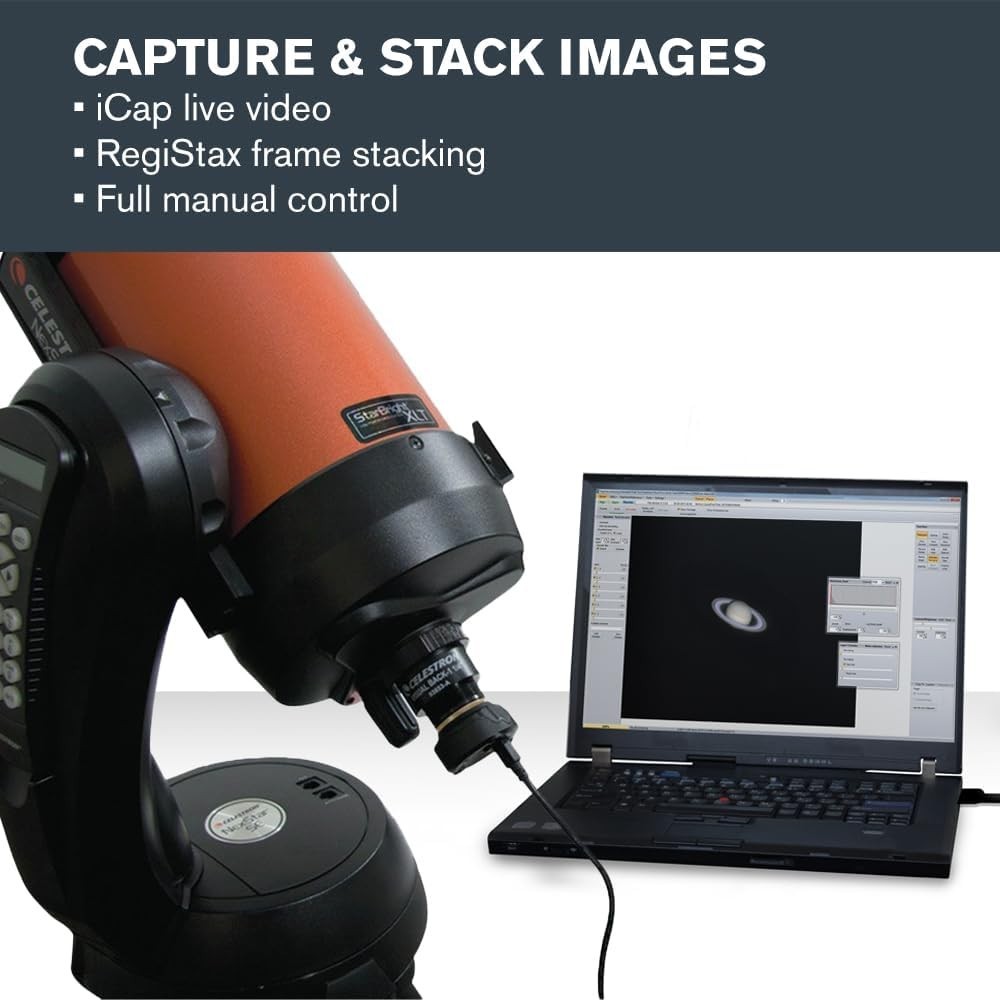 Celestron NexImage 5 Solar System Imager 5MP CMOS Sensor MT9P031 Beginner Camera