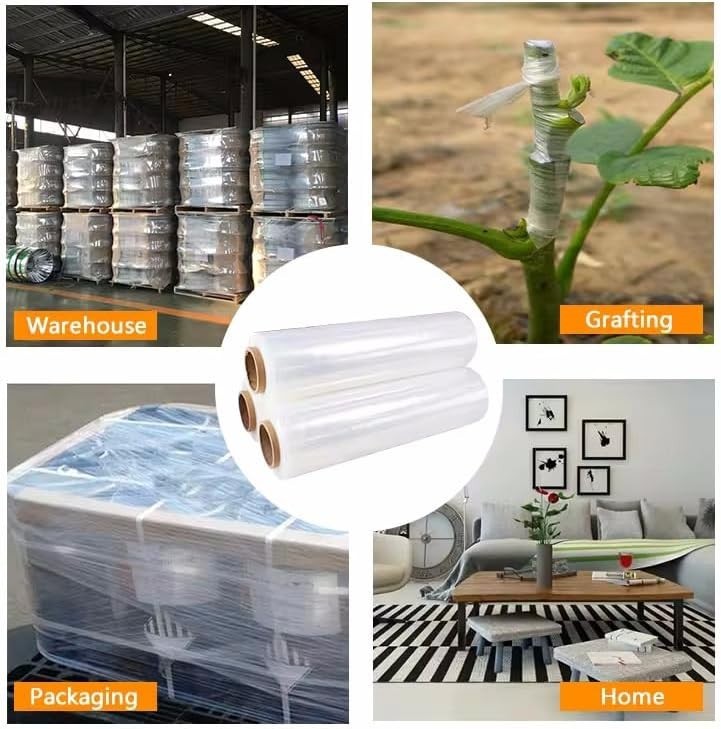 Roll Heavy Duty Plastic Moving Wrap 11.8" X 500FT