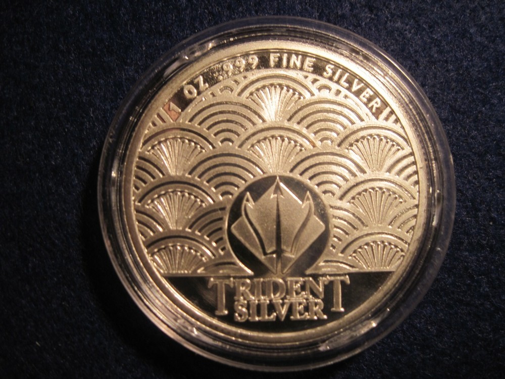 THALASSA ONE OUNCE .999 FINE SILVER