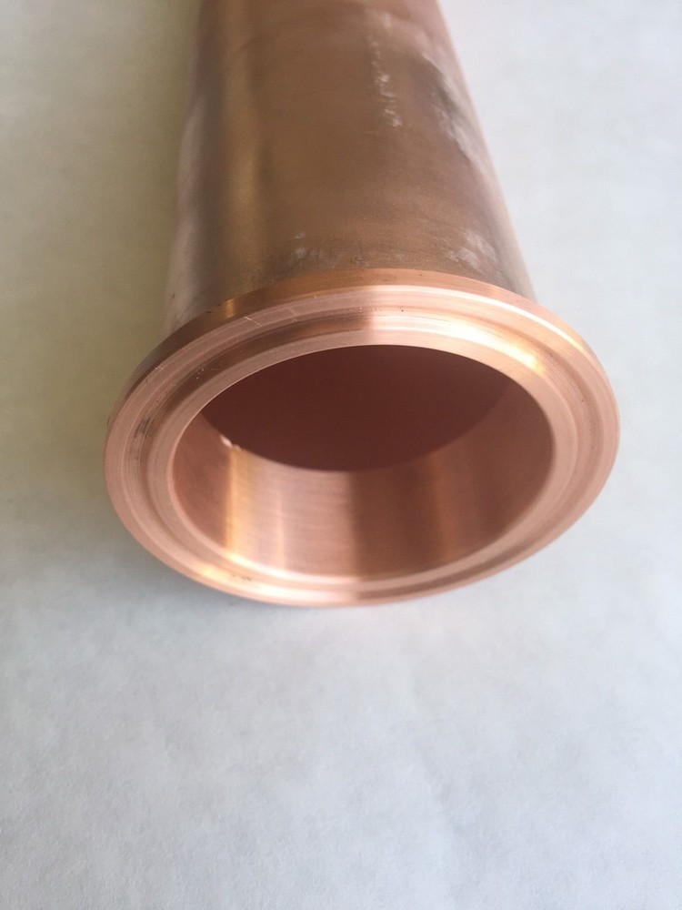 Beer Keg Still Column Adapter DIY Kit 2" Copper Tri Clamp, Ferrule, Gasket, Pipe