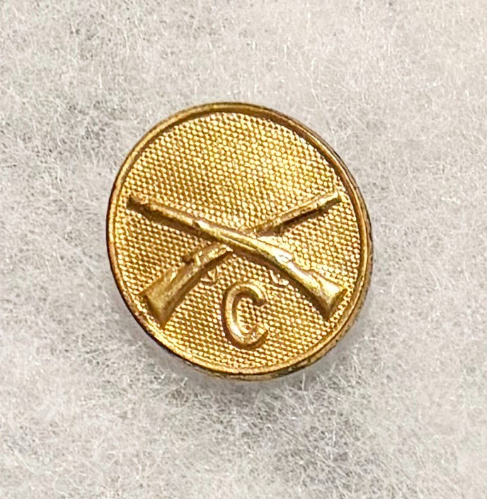 1920's Infantry C Enlisted Collar Disc