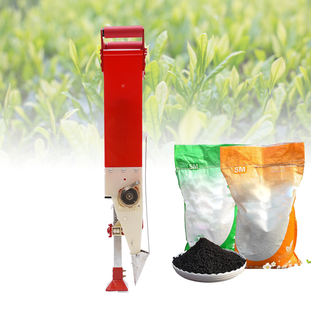 Adjustable HandHeld Fertilizer Applicator Manual Fertilizer Sowing Tool 6-8Mu