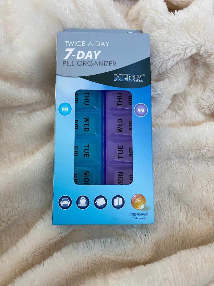 Medca Twice-a-day 7-day Pill Organizer