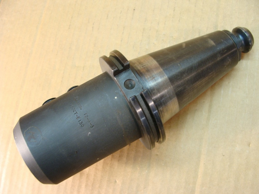 Valenite 12-A-3 CAT50 V50CT-E150 solid end mill tool holder 1 1/2" 1 1/2 NICE