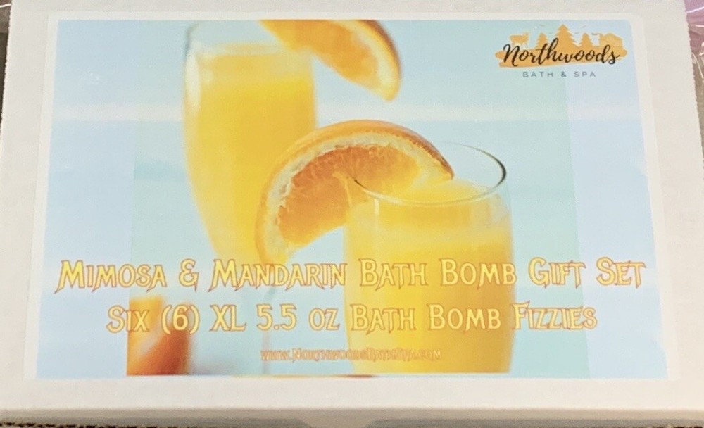 Mimosa & Mandarin 6-pack Bath Bomb Gift Set