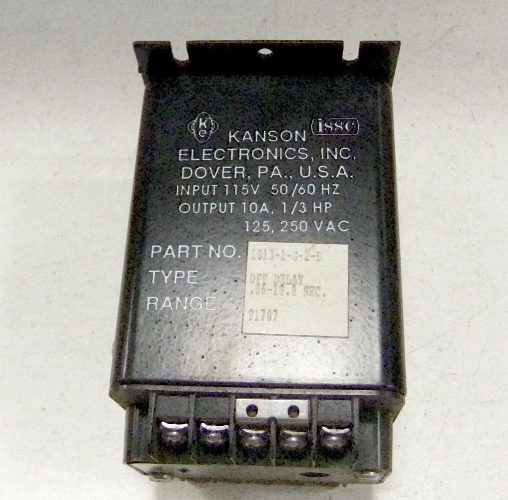 KANSON ELECTRIC TIMER 1013-1-G-2-B