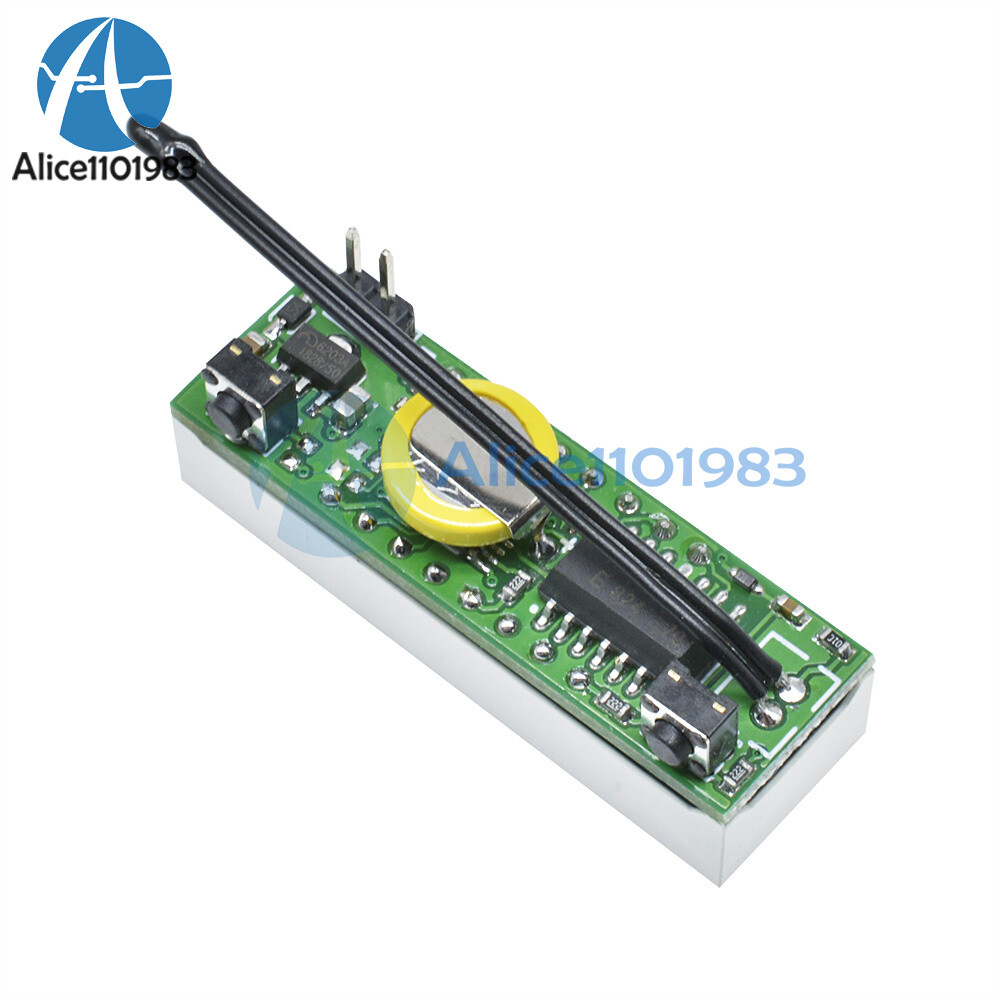 Blue 3 in 1 LED DS3231SN Digital Clock Temperature Voltage Module DIY Electronic