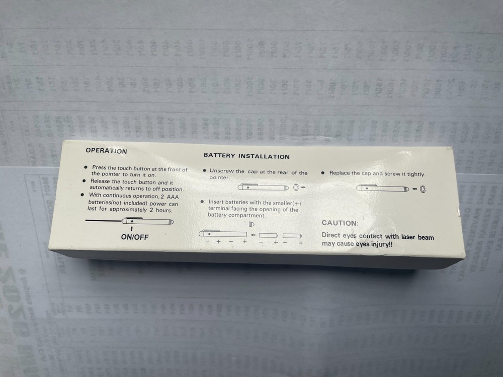 Spectra Laser Pointer LP - 2000