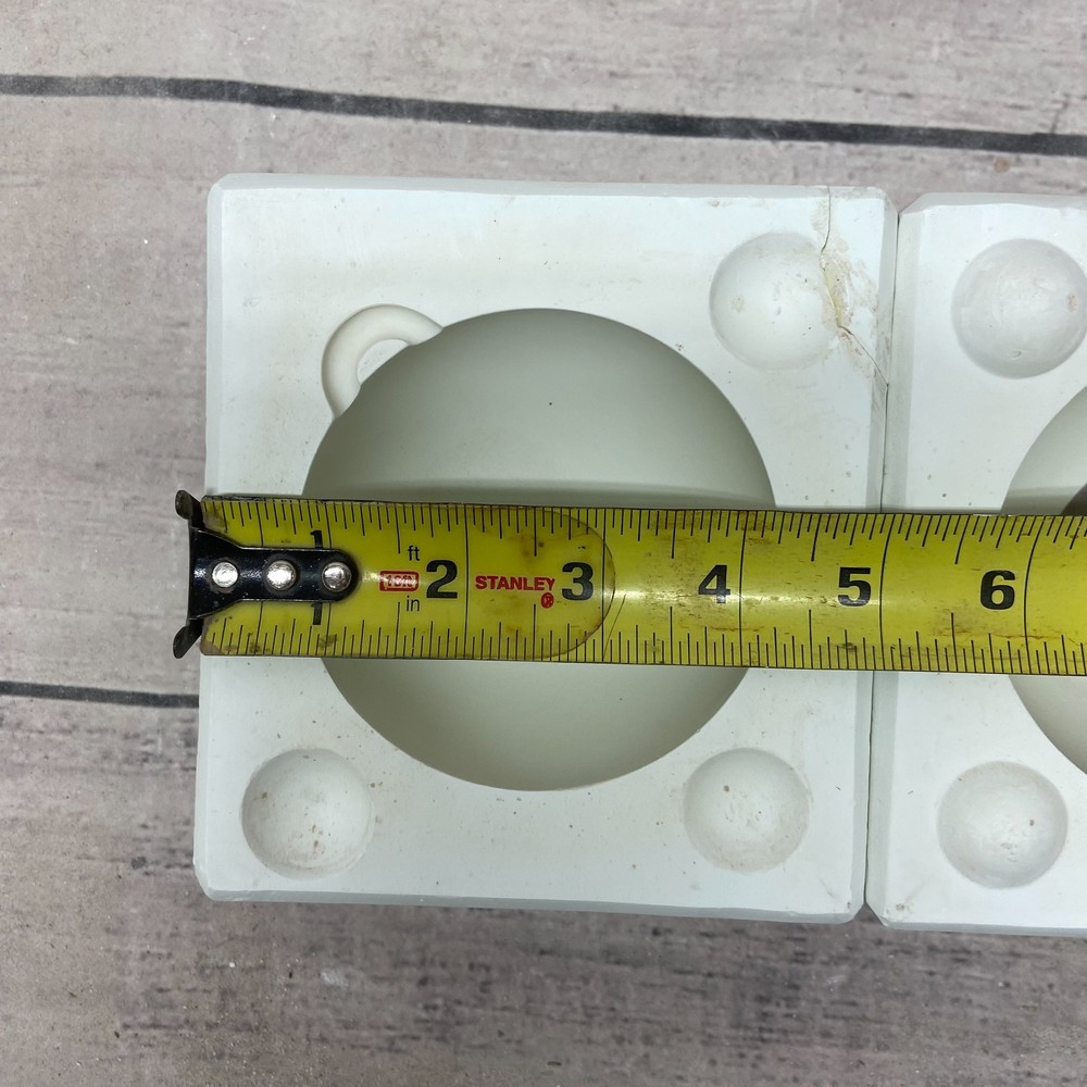 Unbranded Ceramic Casting Mold Christmas Ball Ornament