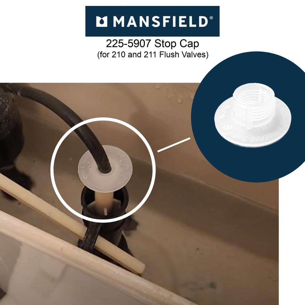 Stop Cap for Flush Valves Replacement