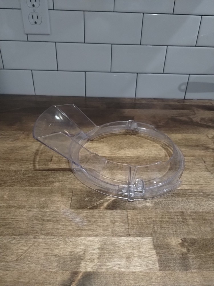Kitchen Aid Mixer Clear Splash Guard Lid Pour Shield Bowl Spout Replacement 9in