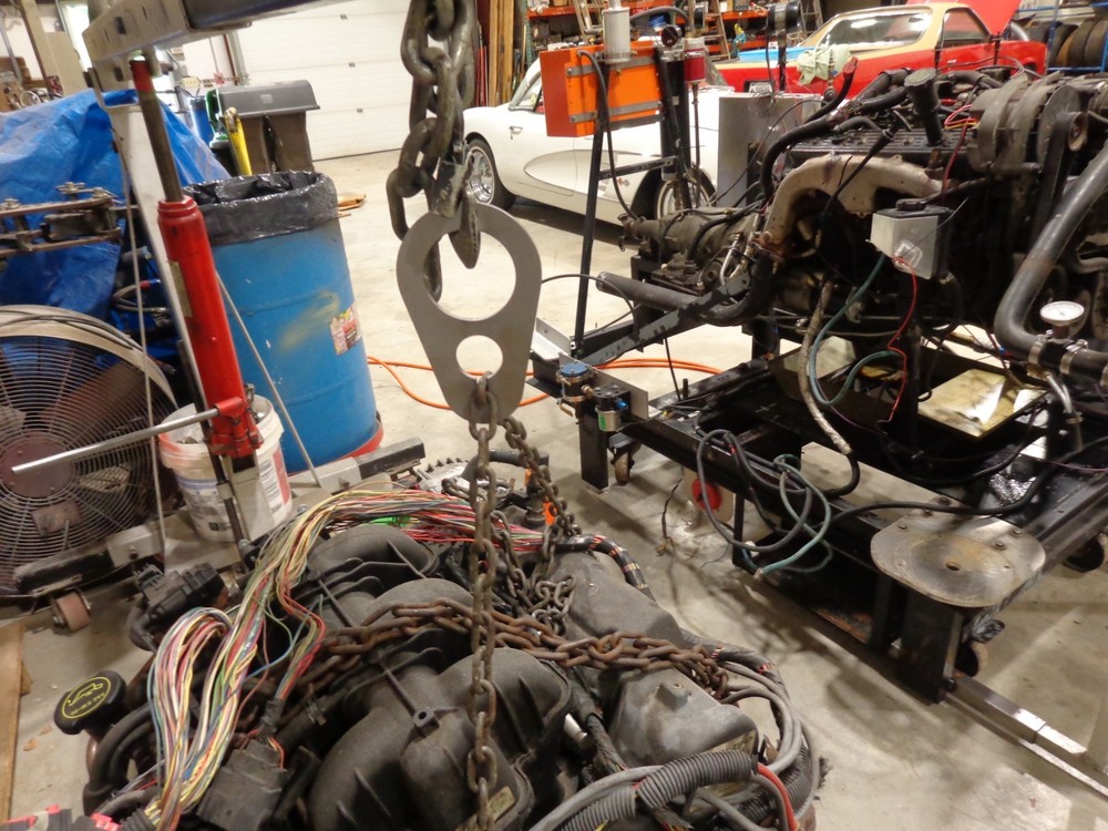 engine lift chain plate