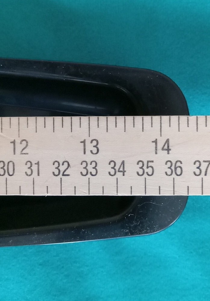 George Foreman 14 1/4” Black Replacement Drip Catch Tray With Scraper