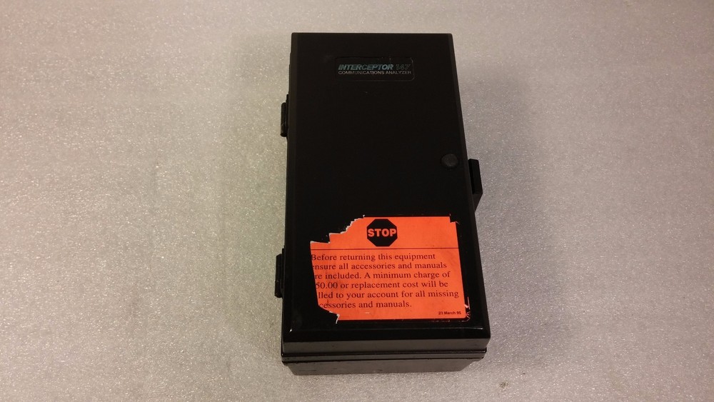 TTC Interceptor 147 Communications Analyzer