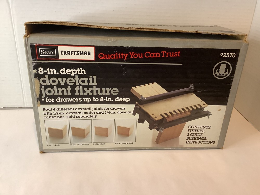 Sears Craftsman 8in Dovetail Joint Fixture 92570