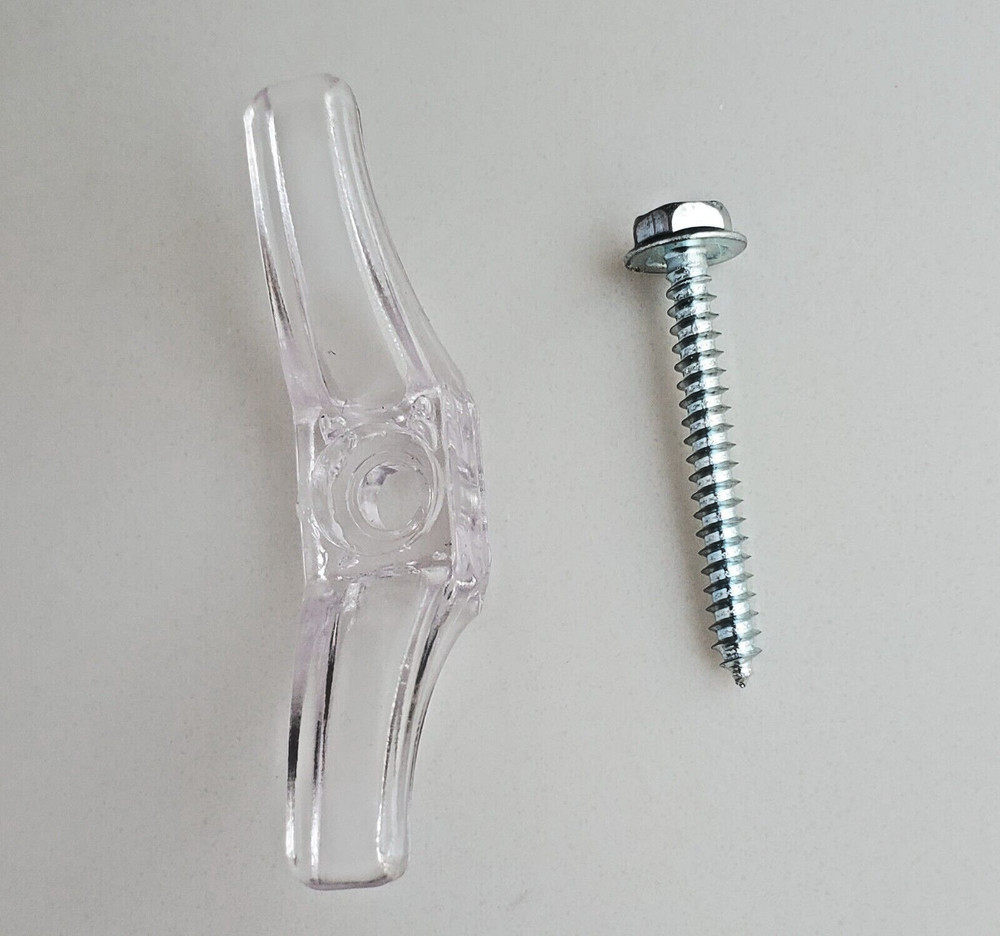 Window Blind Cord Cleats Clear 12 PACK