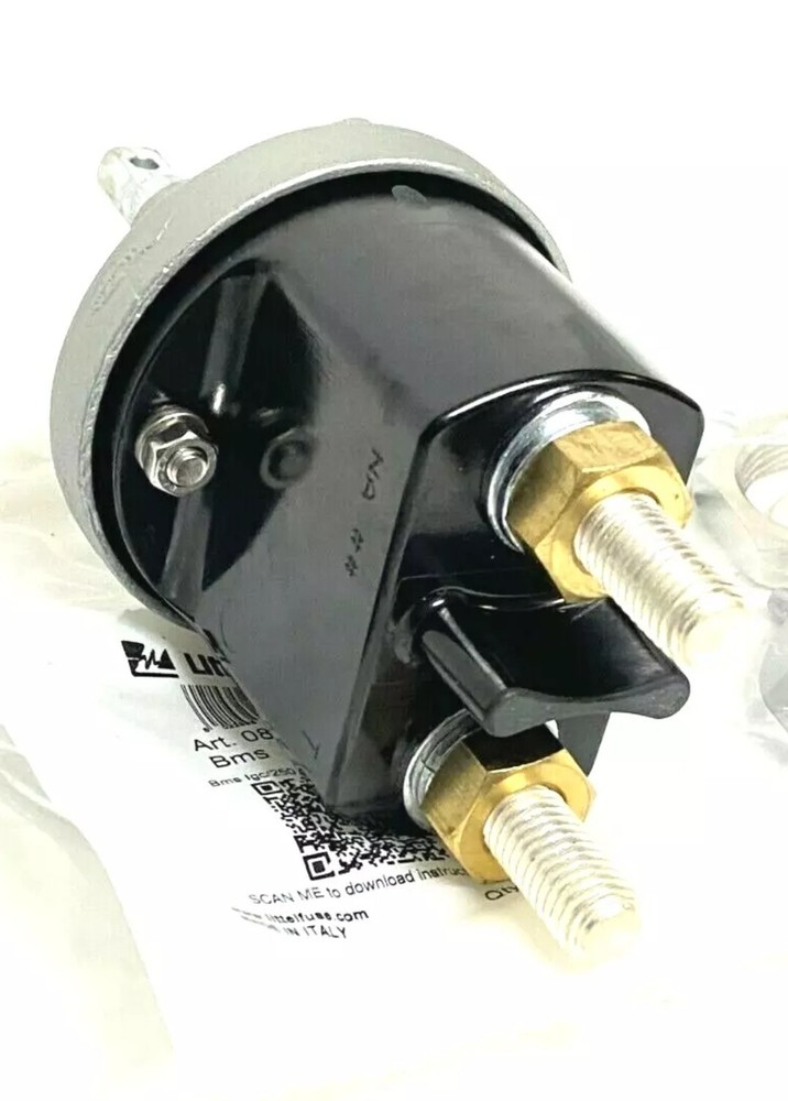 Battery Master Switch Single Pole OFF/ON SPST 250A Cont. @ 12v Battery Isolator