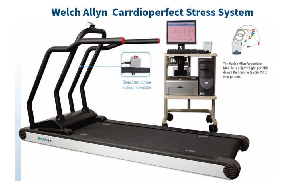 Welch Allyn CardioPerfect Digital Stress Test System w/ Software & Accessories