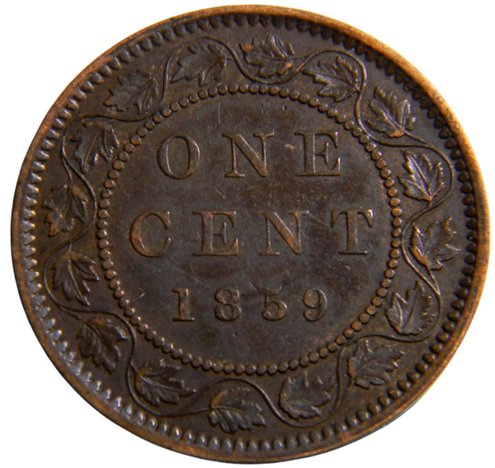 Canada 1859 One Cent (0741)
