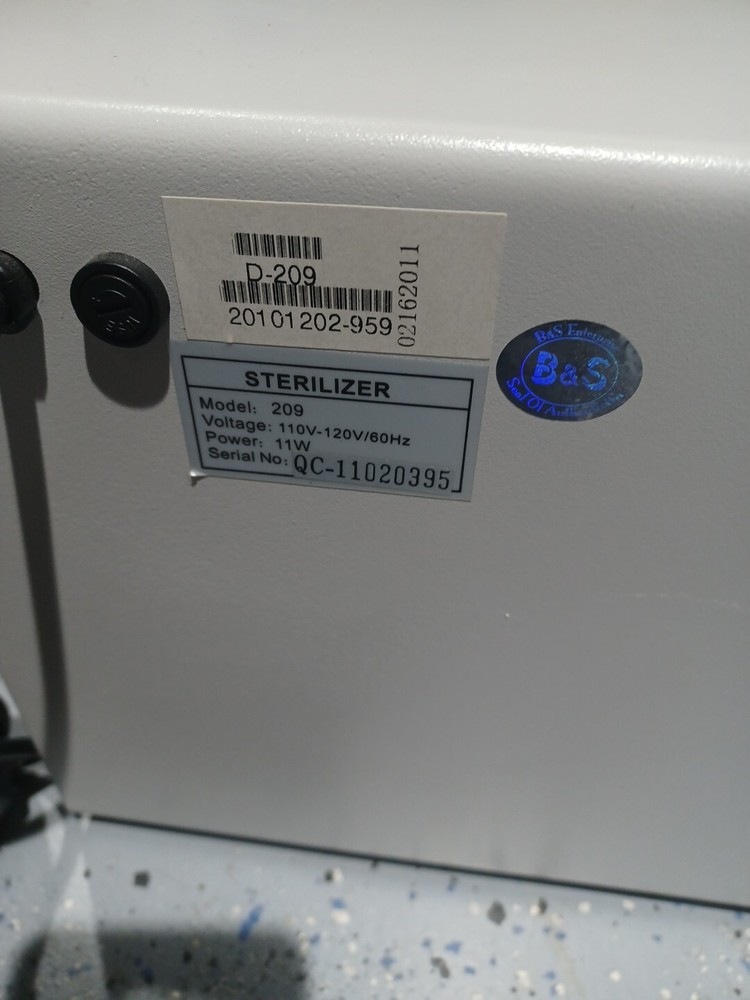 Sterilizer D-209 (Tested) - Total Beauty Equipment