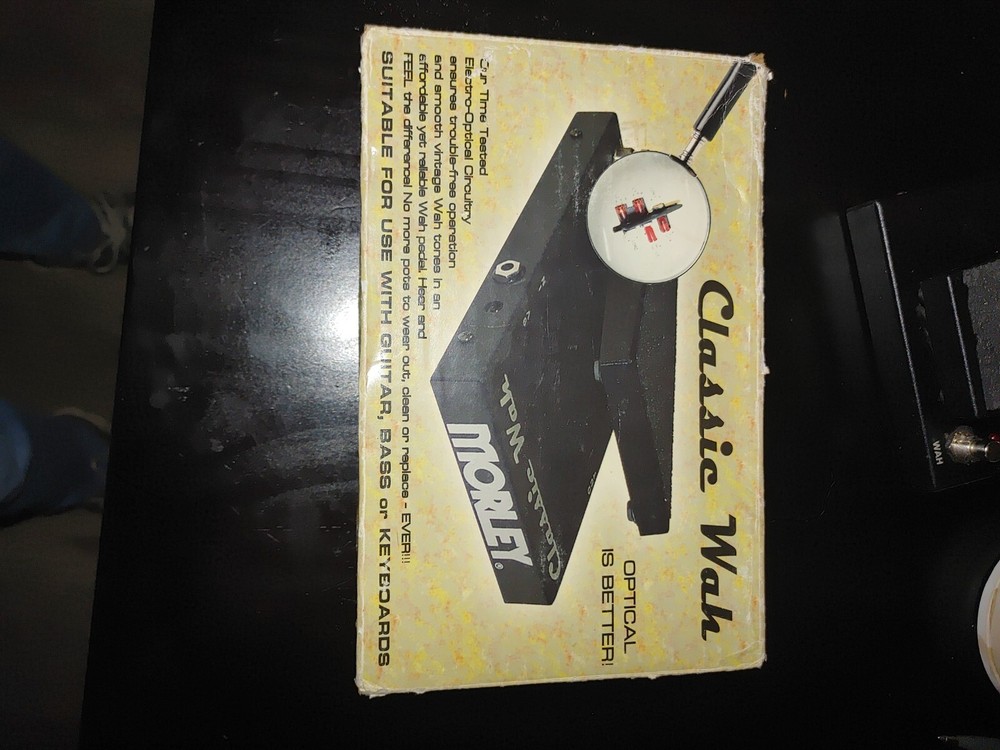 Morley Classic Wah Pedal in Original Box