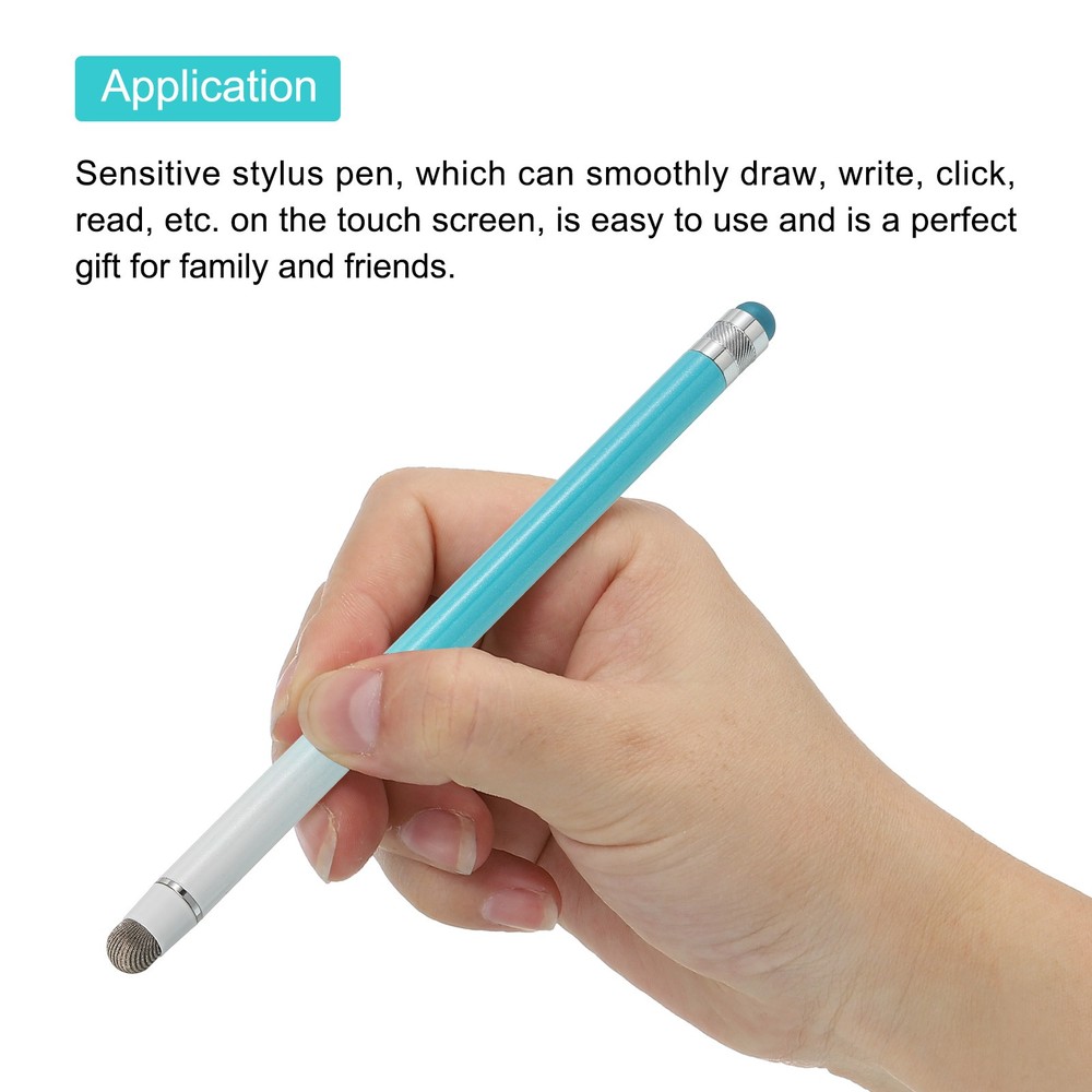 2pcs Stylus Pens for Touch Screens Capacitive Stylus Gradient Blue Green