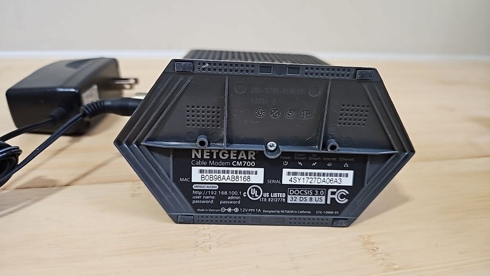 NETGEAR CM700 DOCSIS 3.0 High Speed Cable Modem